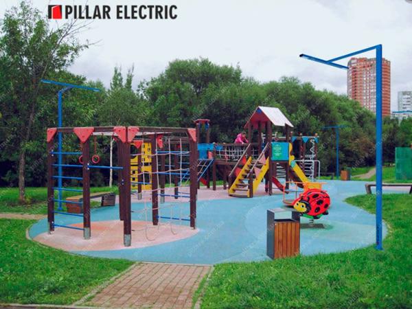 Металеві опори освітлення