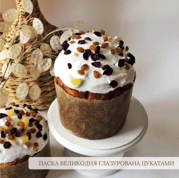 Декорированный кулич