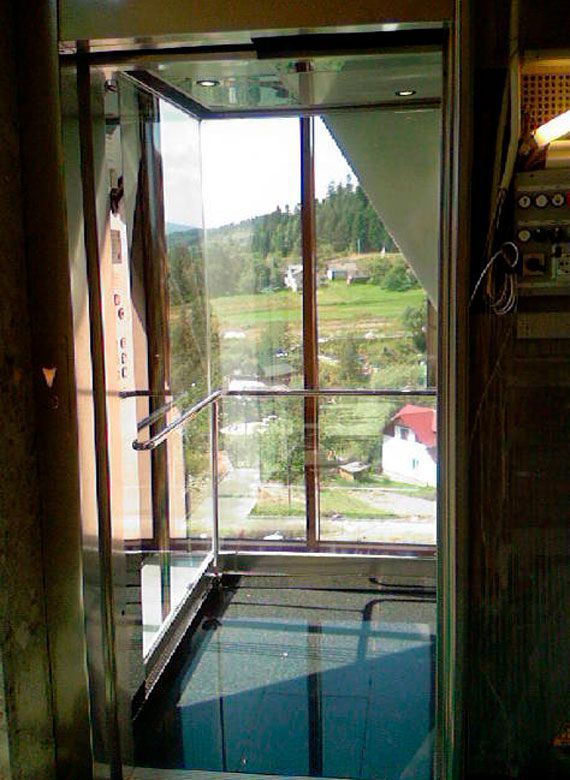 Панорамный лифт