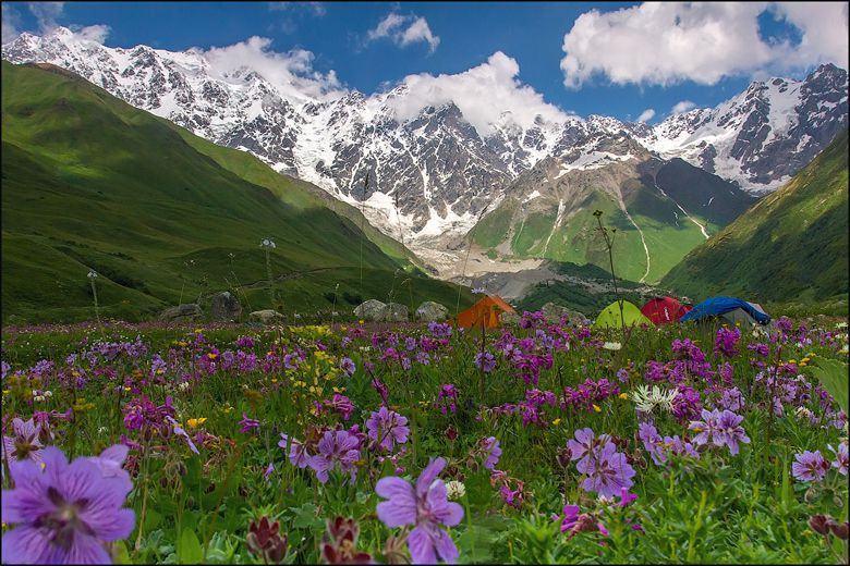 Сванетія, Грузія. Кавказ