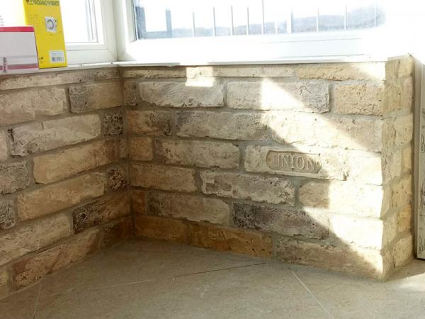 Гіпсова плитка Австрія пісочна від інтернет магазину brickwall у Львові