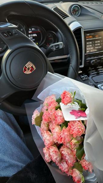 букет с роз