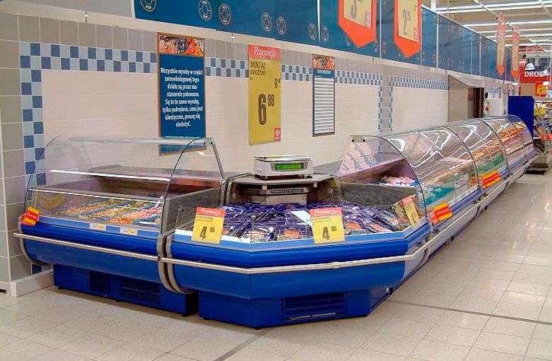 Холодильне обладнання для супермаркетів