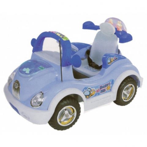 Машина Медовая пчелка с игрушкой, голубая EC-W87A Joddy