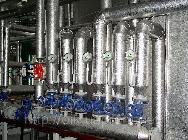Теплоизоляция трубопроводов и оборудования
