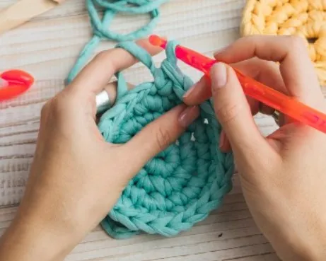 Как связать корзину крючком